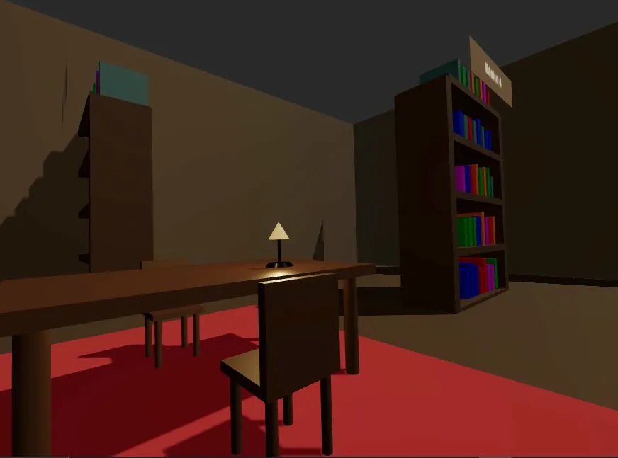 Biblioteca - vista 3D
