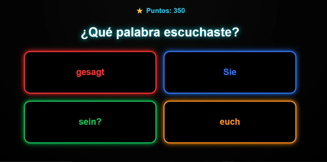 Lyrickahoot - pantalla principal