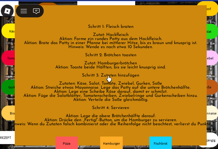 Roblox - restaurante